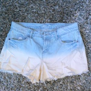 Old Navy ombré Jean shorts